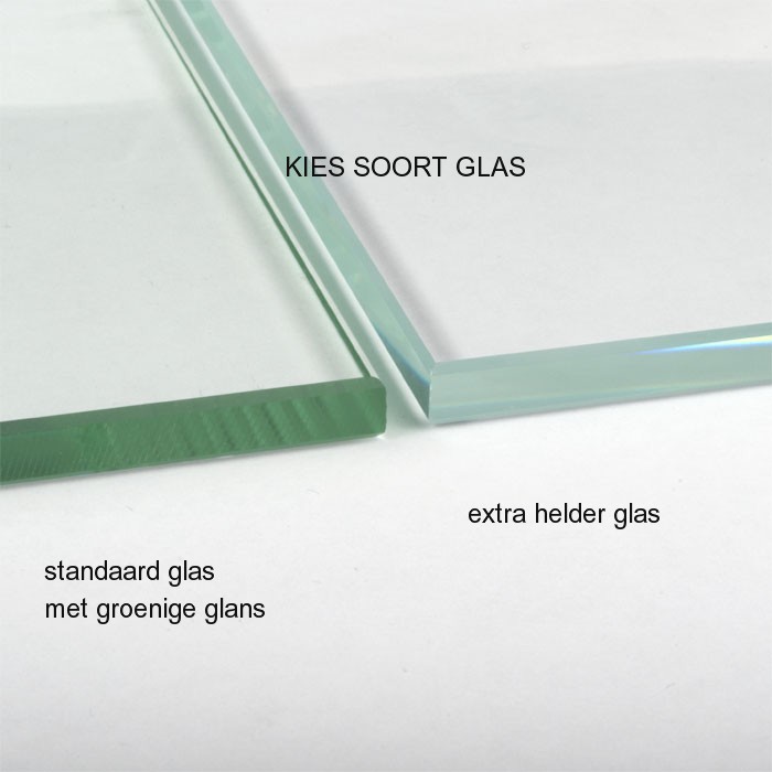 vacuüm ontwerp Bonus Diamantglas op maat bestellen bij Glaswebwinkel.nl